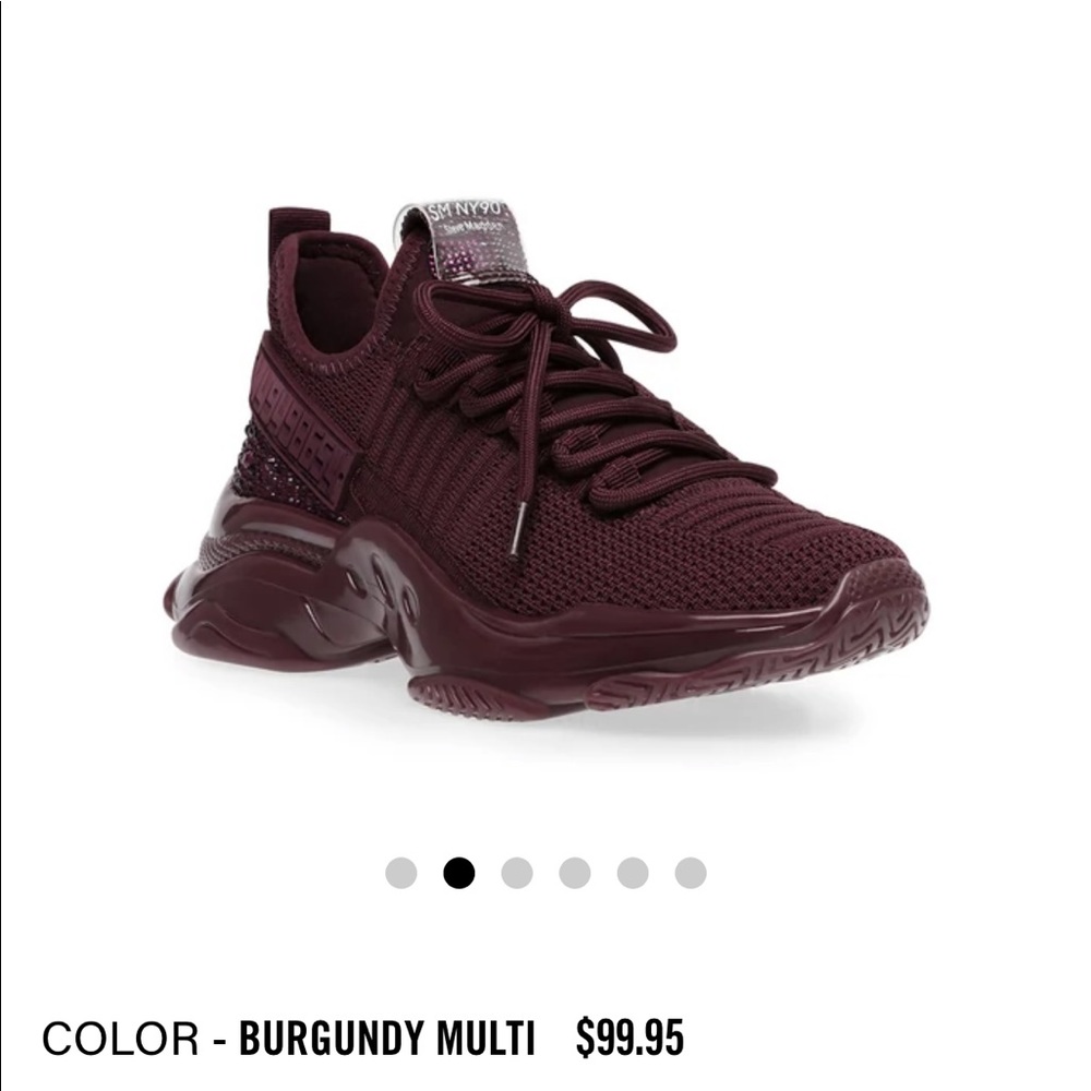 Steve Madden Maxima Burgundy Multi